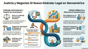 Infografia sobre la justicia y negocios - Miguel Serio Sucar